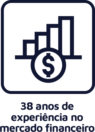 38 anos de experiência no mercado financeiro
